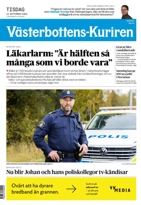 Cover of Vasterbottens-Kuriren