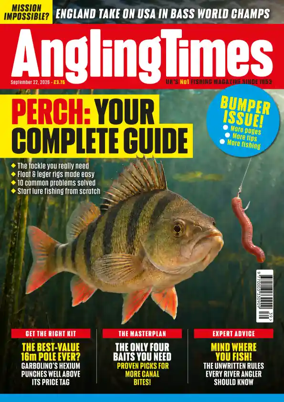 Cover of Angling Times (UK)