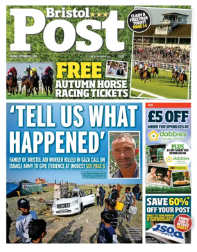 Cover of Bristol Post
