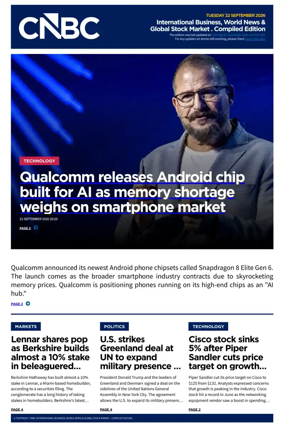 Cover of CNBC