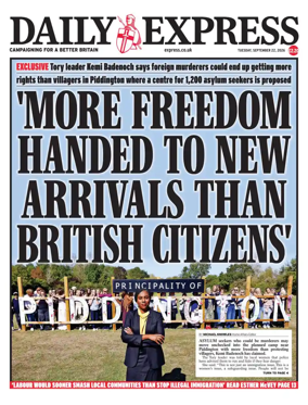 Cover of Daily Express