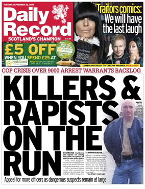 Cover of Daily Record