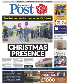 Cover of Lancashire Evening Post