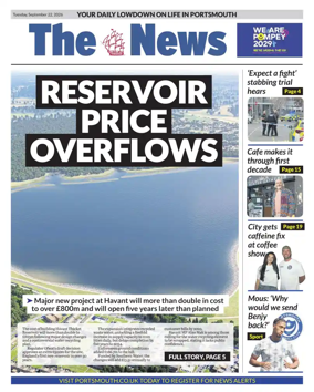 Cover of Portsmouth News