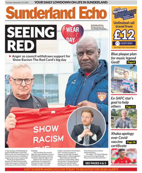 Cover of Sunderland Echo