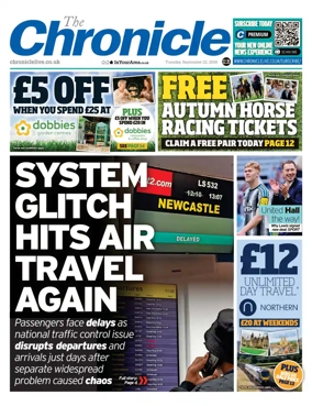 Cover of The Chronicle (South Tyneside and Durham)