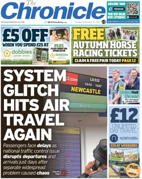 Cover of The Chronicle (UK)