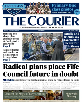 Cover of The Courier & Advertiser (Fife Edition)