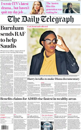 Cover of The Daily Telegraph