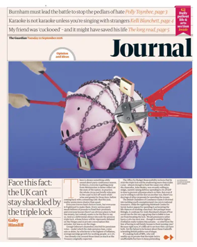 Cover of The Guardian e-paper Journal