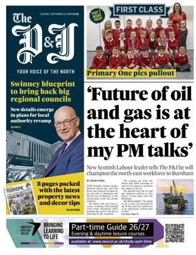 Cover of The Press and Journal (Aberdeen and Aberdeenshire)