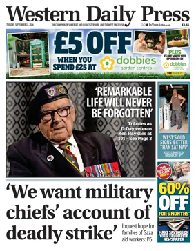 Cover of Western Daily Press