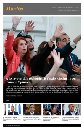 Cover of AlterNet