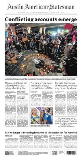 Cover of Austin American-Statesman