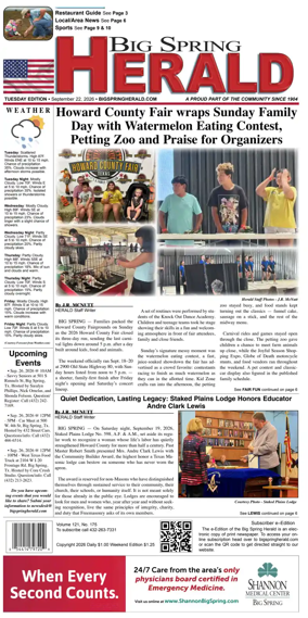 Cover of Big Spring Herald