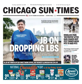 Cover of Chicago Sun-Times
