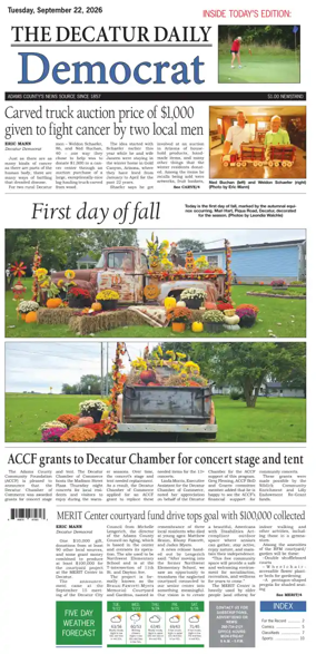 Cover of The Decatur Daily Democrat