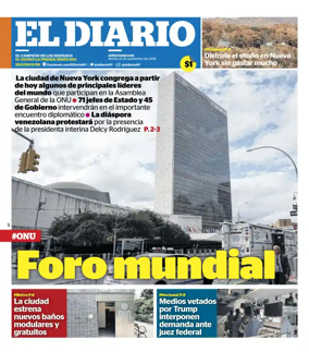 Cover of El Diario