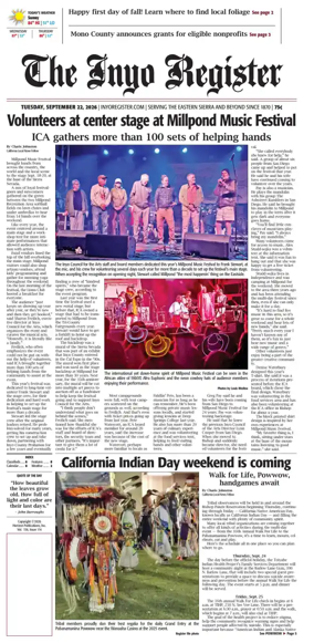 Cover of Inyo Register