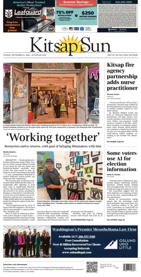 Cover of Kitsap Sun