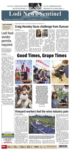 Cover of Lodi News-Sentinel