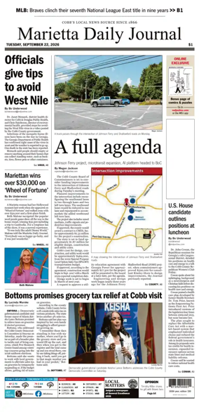 Cover of Marietta Daily Journal