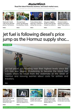 Cover of Market Watch