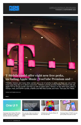 Cover of Phone Arena - Compiled Edition