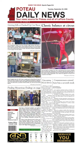 Cover of Poteau Daily News