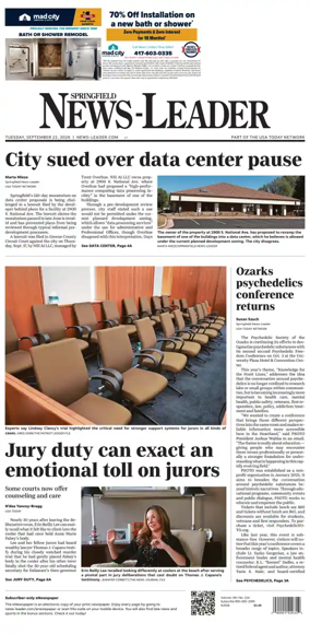 Cover of Springfield News-Leader
