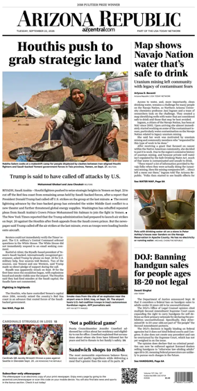Cover of The Arizona Republic