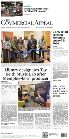 Cover of The Commercial Appeal