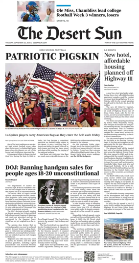 Cover of The Desert Sun