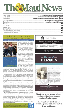Cover of The Maui News