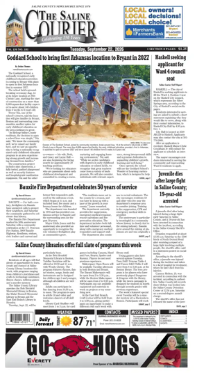 Cover of The Saline Courier