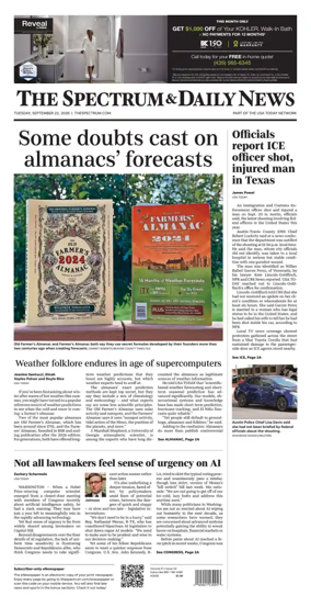 Cover of The Spectrum & Daily News