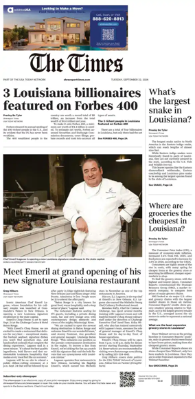 Cover of The Times (Shreveport)