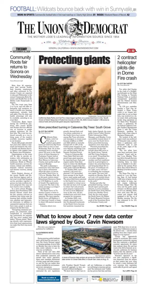 Cover of The Union Democrat