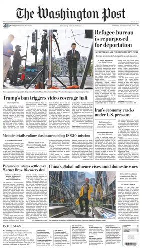 Cover of The Washington Post