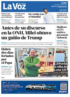Cover of La Voz del Interior