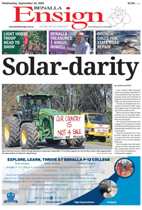 Cover of Benalla Ensign