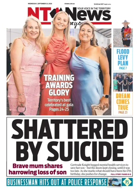 Cover of NT News