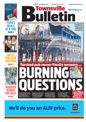 Cover of Townsville Bulletin