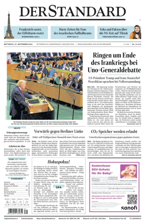 Cover of Der Standard