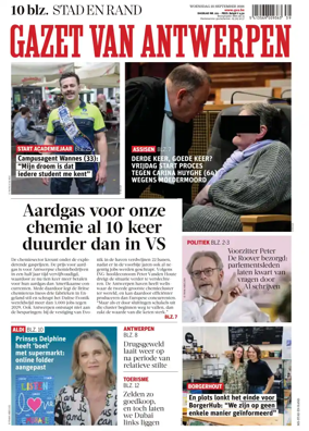 Cover of Gazet van Antwerpen Stad en Rand