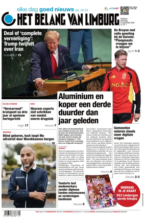 Cover of Het Belang van Limburg