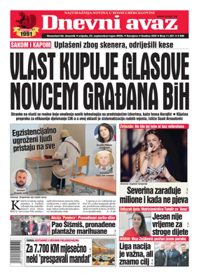 Cover of Dnevni avaz