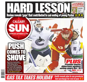 Cover of Calgary Sun