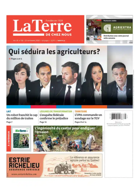 Cover of La Terre de chez nous