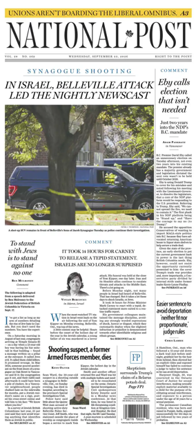 Cover of National Post - (Latest Edition)